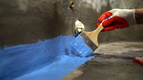 Commercial Exterior Waterproofing project at a Calhoun, GA business property by SJ Waterproofing Pros